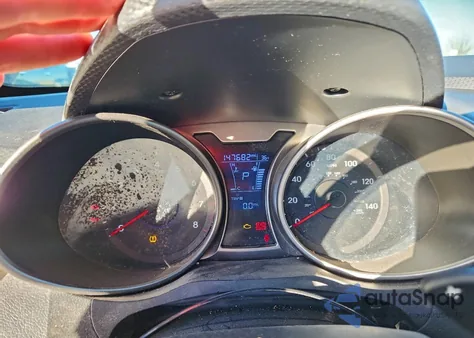 2017 Hyundai Veloster z USA, uszkodzony, nr VIN KMHTC6AD7HU322014